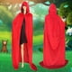 thumbnail image 3 of Capa con capucha Unisex Adulto Capa con capucha Halloween Navidad Capa Vampiro Bruja Capa Cosplay Disfraz Niños Capa (51.18 pulgadas L) oso de fresa  Juguete, 3 of 4