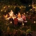 thumbnail image 3 of String Patio Lights, Homes and Gardens Lights, Outdoor Globe String Lights, Waterproof String Lights, 50FT 24 Sockets 36 Bulbs Included, 3 of 7