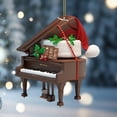 thumbnail image 4 of 1Pc Christmas Ornaments Grand Piano Brown Musical Music Instrument Acrylic Upright Piano Hanging Decorations for Christmas Tree,Piano Ornament 2025 for Music Lover Piano Players Christmas Gifts, 4 of 6
