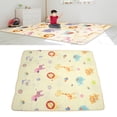 thumbnail image 1 of Alfombra De Juegos Para Bebé Antideslizante Y Duradera, Diseño De Doble Cara, Inodoro E Impermeable, área Espaciosa, Fácil De Limpiar, 79x71x0,4 Pulgadas, 1 of 7