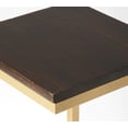 thumbnail image 6 of HomeRoots 488922 25.5 x 11 x 10.5 in. Gold Solid Wood Rectangular End Table, 6 of 6