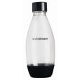 thumbnail image 2 of 1L Classic Black Bottles Twin Pack - Dishwasher Safe, 2 of 2