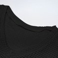thumbnail image 6 of JGGSPWM Womens Waffle Knit Crop Tops Y2ktops Tee Shirts Spring Blouse Pullover Solid Long Sleeve Tunic V Neck Slim Fit Tshirt Black M, 6 of 9
