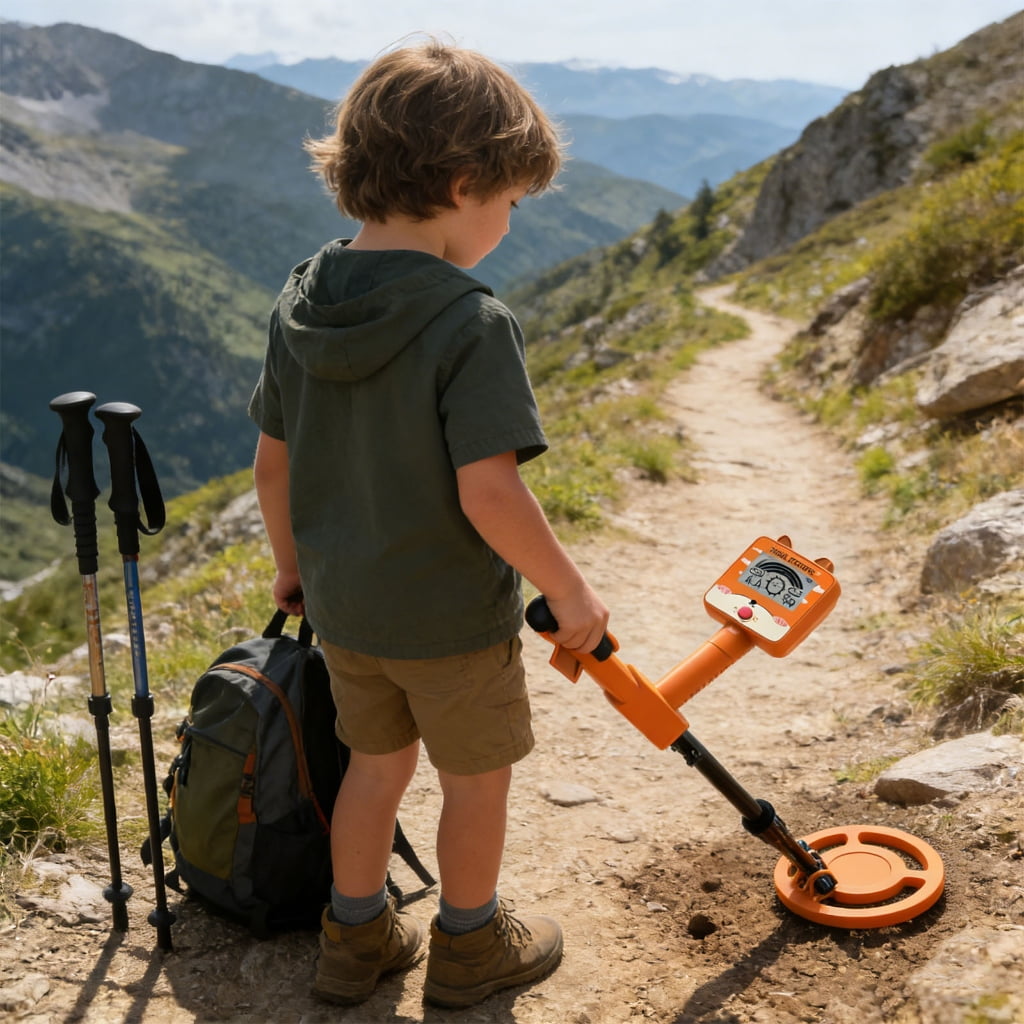 Miiottaa Easy Operation Metal Detectors Metal Detection Tool for Childrens Simple Control