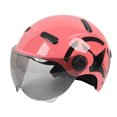 thumbnail image 1 of Greeniant Máximo Con Cara Abierta Para Ciclismo Abierto No Equipo De Ciclismo Con Un Casco De Moto Unisex Abierto Casco Firmemente Ciclismo Rosa claro, 1 of 6
