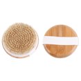 thumbnail image 4 of Bewildely 1 Uds cepillo de baño de cerdas naturales exfoliante cepillo de ducha de masaje corporal de SPA mujer hombre cuidado de la piel cepillo Juegos de accesorios de baño 1# Bewildely HA004773-01, 4 of 6
