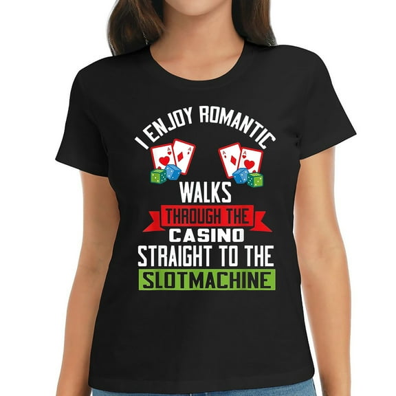 Funny Slot Machine Gambling Casino Gambler Funny Gambler T-Shirt