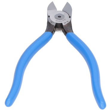 5" Mini Diagonal Side Cutter Pliers – Jewelry Making, Beading, Chrome, Comfort Grip