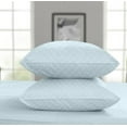 thumbnail image 3 of Threadmill 100% Cotton Sheets for King Size Bed | 4 Pc King Bed Sheets Set | Soft, Breathable Lightweight Damask Sateen for All-Season Use | Snug Fit Elastic Deep Pocket King Sheets | Blue, 3 of 9