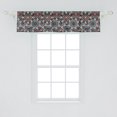thumbnail image 2 of Ambesonne Vintage Window Valance, Ottoman Floral Art, 54" X 12", Multicolor, 2 of 3