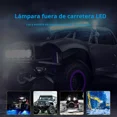 thumbnail image 4 of Par Faros Auxiliares Auto Moto Antiniebla Auxiliar4x4 128led, 4 of 8
