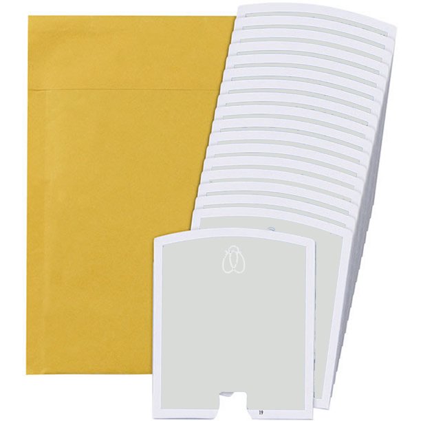 DynaTrap Dot Sticky Tech Glue Card Refill Pack, Cloud 18 Cards