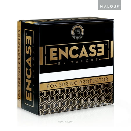 Encased Gems - Sleep Tite Encase Box Spring Protector - Six-Sided Zipper Encasement