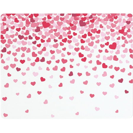 Vance Industries Valentine Hearts Confetti Surface Saver Tempered Glass Cutting Board Walmart Com Walmart Com