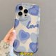 thumbnail image 3 of Para Samsung A14 A12 A32 A04 A50 M14 A04s A13 A50s A30s A24 A11 A23 A21s A10s A51 A03s A31 A02s A30 A52 A52s A20 A03 A20s Arte Acuarela Amor Corazón Suave 3D Ond Borde Curvado Cubierta, 3 of 3