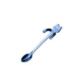 thumbnail image 2 of Sentmoon Tablespoon Spoons Cute Long Handle Spoon 1 Piece Flatware Stirring Spoon for Coffee Tea Drinks Dessert Smooth Edge Kitchen Gadget Daily Use, 2 of 2