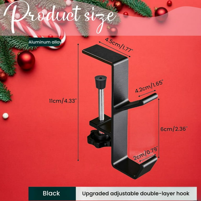 2 In 1 Fireplace Stocking And Garland Hanger Paeose Adjustable Metal Mantle Hooks 542a0ff9 1ca9 491e 9650 8ad4376cb227.b7e1e340ba62294e7410cbee79e3156a