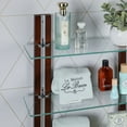 thumbnail image 6 of Danya B. Old Bavaria Three Tier Adjustable Shelves on Wooden Bars, 6 of 8