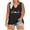 Black, variant on Tbopshirt Tank Tops for Women,Womens tops,Women Summer Trendy Printed V Neck Sleeveless Tee Shirts Women Casual Tee,T-shirt Vest Tee Blouse,Womens Fashion