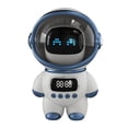 thumbnail image 2 of Altavoz Astronauta con Inteligencia Artificial, Voz Inteligente, Bluetooth, Reloj, Luz Nocturna Pequeña, Regalo de Cumpleaños, Blanco, 2 of 11