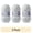 Panda Multi, variant on (3 pack) Skinny Chenille Multi Yarn by Loops & Threads - Yarn for Knitting - Crochet - Weaving - and Arts & Crafts - Toucan Multi - Polyester - 7.7 oz