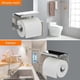 thumbnail image 4 of ZHAOCHENG Wandmontierter Toilettenpapierhalter, der Toilettenpapierhalter besteht aus Edelstahl 304, mit Schrauben, 4 of 5