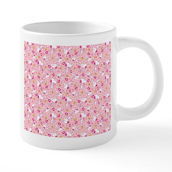 CafePress - Peanuts Valentine'S Day - 20 Oz White Ceramic Mega Mug