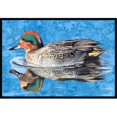 thumbnail image 1 of Carolines Treasures 8830JMAT Tapis d'Intérieur Ou d'Extérieur Canard Sarcelle 24 x 36 Po, 1 of 4