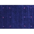 thumbnail image 1 of Ahgly Company Indoor Rectangle Abstract Purple Contemporary Area Rugs, 5' x 8', 1 of 4