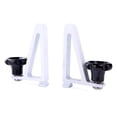 thumbnail image 3 of Aa-Racks Aluminum Van Roof Ladder Rack And Truck Ladder Rack Ladder Stopper Set Of 4 - White, 3 of 5