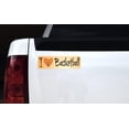 thumbnail image 4 of 10in x 3in I Heart Love Basketball Bumper Sticker Window Decal Stickers Car Decals, 4 of 7