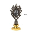 thumbnail image 1 of Cuadros Decorativos Manija de sello de columna romana de metal ornamental para invitaciones de boda (gris negro) Tmvgtek embutido en tela, 1 of 3