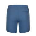 thumbnail image 6 of Inleife Men Casual Solid Summer With Pockets Drawstring Middle Waist Sport Short Pants, 6 of 6