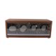 thumbnail image 1 of Caja Enrolladora Para Reloj De Madera De Grano De Nogal Negro, Embrión De MDF, Almohada Para Reloj De Espuma Viscoelástica De Alta Elasticidad,, 1 of 5