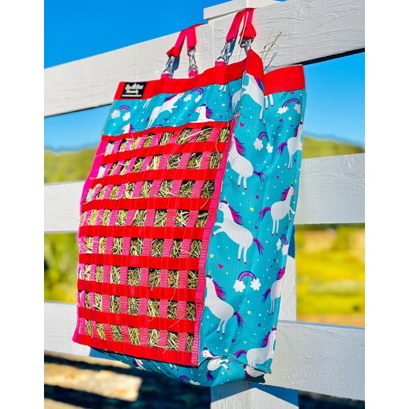 Slow Feed Printed Hay Bags