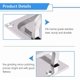thumbnail image 3 of Lifting Accessory,1pcs Boat Hatch Pull Handle, Stainless Steel Pull Boat Flush Hatch Locker, 3 of 5