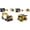 2 pcs, variant on Wiggos Mini Excavator Toy, 1:64 RC Construction Vehicle Set, 2.4GHz Mini Remote Control Excavator Dump Truck Bulldozer Forklift, Remote & APP Dual Control, Lights Sounds, Rechargeable