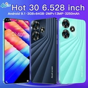 unlocked phone| Dual SIM| 13GB RAM +5GB ROM |6.52 Incell Screen |36000mAh | Face Unlocking | Hot30