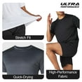 thumbnail image 2 of Ultra Performance Mens Workout Shirts - 3 Pack Dri-Fit Gym T-Shirts, Athletic Tees for Men, Multipack Training Tops, Perfect for Fitness & Exercise., 2 of 7