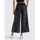 thumbnail image 2 of Pantalones CRZ YOGA Cropped de Pierna Ancha 64 cm Negro Tie Dye, 2 of 5