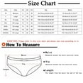 thumbnail image 2 of Summer! Borniu Cotton Underwear for Women High Waist Brief Hipster Underwear Seamless Comfort Strech Bikini Panties, Size M-5XL, 2 of 4