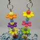 thumbnail image 3 of Juguetes para Pájaros de Colores Aleatorios, Accesorios para Loros, Jaula Colgante para Masticar, Campana para Morder, Suministros para Pájaros de Juguete, 3 of 9