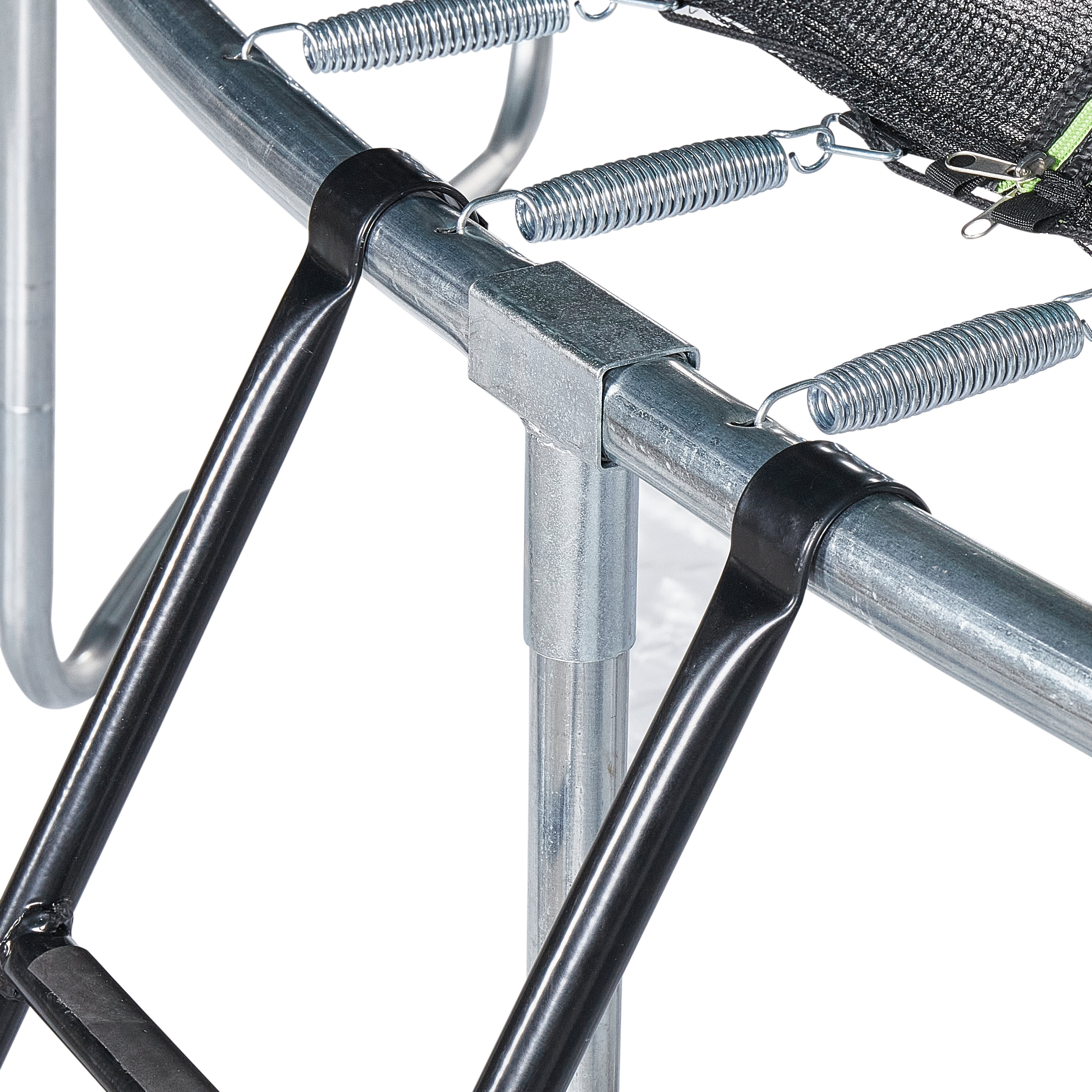 JumpKing 14ft Round Trampoline with Protective Enclosure and Powder-Coated Ladder