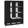thumbnail image 4 of Ktaxon Wardrobe Armoire Portable Closet ,Clothes Storage Rack 8 Shelves, Black, 4 of 6