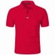 thumbnail image 4 of pstuiky camisetas para hombre, Camisa de manga corta con cuello vuelto, versátil, de color liso y estilo informal para hombre camisas casuales para hombre xxl, 4 of 5