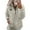 Beige, variant on Quarter-Zip Pullover, Women Sherpa Fleece Jacket, Soft Half Zip Sweatshirt with Pocket, Cozy Soft Fluffy Sweaters, Comfortable Versatile Cloth, Must-have for Home Daily Use, Black S