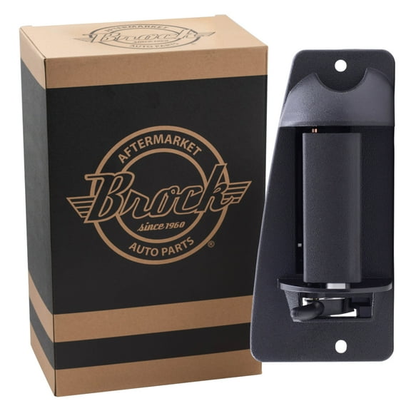 Brock Replacement Passengers Rear Outside Door Handle compatible with 99-06 Silverado Sierra Extended Cab Pickup Truck