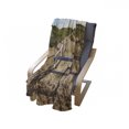 thumbnail image 4 of Massachusetts Soft Flannel Fleece Blanket, Bicycles Leaned on Fences Green Toned Hills at the Background Summer Season, Cozy Plush for Indoor and Outdoor Use, 50" x 70", Multicolor, by Ambesonne, 4 of 6
