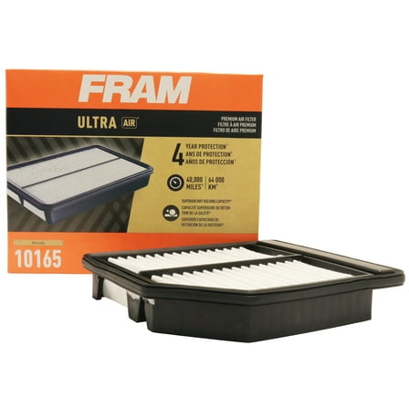 FRAM Ultra Air XGA10165, Premium Engine Air Filter, Replacement Filter for Select Honda Vehicles Fits select: 2006-2011 HONDA CIVIC