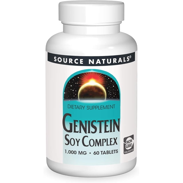 Source Naturals | Genistein Soy Complex, 60 Tabs | Complejo de Soja Genisteína, 60 Tabletas